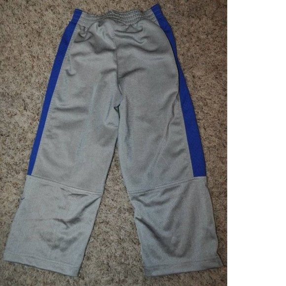 *Athletic Pants sz 4 Rim Rocka Gray & Blue Tricot Athletic Elastic Waist Boys - Picture 4 of 4